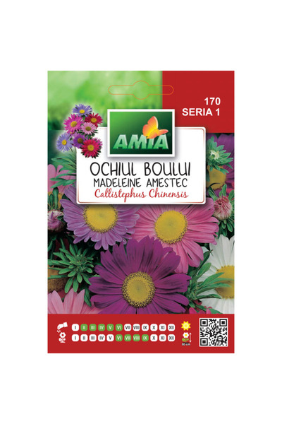 Amia Seminte de flori ochiul boului Madeleine amestec 1,5 g