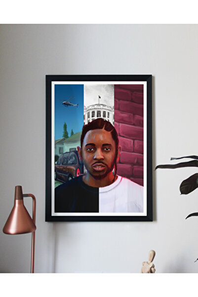 Boomah Accessories Kendrick Lamar Poster with Frame 30x40cm