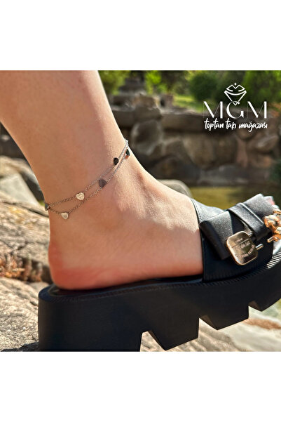 Twin Store Steel Anklet - Halhal0009