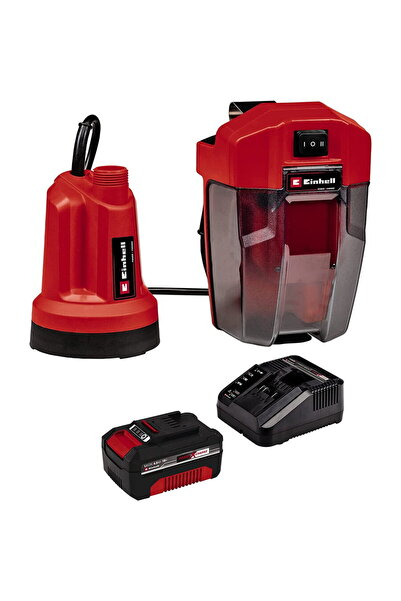 Einhell Pompă de apă limpede fără fir GE-SP 18 LL Li, submersibilă / de presi...