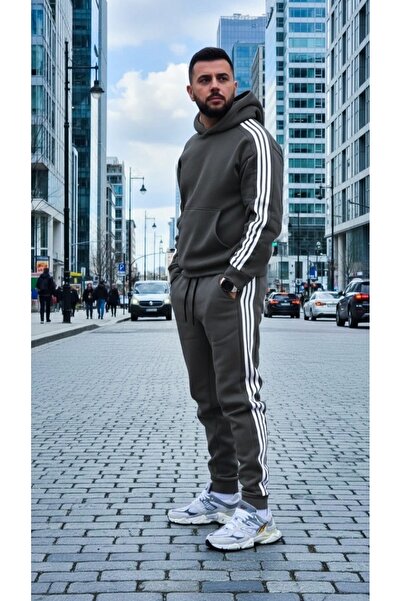 EXCLUSIVE STYLE Oversized tracksuit made of thick Cotton - KYOTO SHADES of GRAY