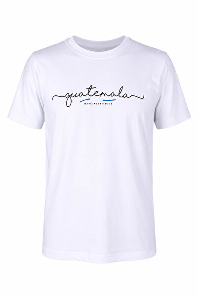 trender Guatemala Print Supreme White Men's T-Shirt 226-06