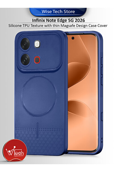 Wtech غطاء حماية لهاتف إنفينكس نوت إيدج 5G 2026 من السيليكون TPU بتصميم رفيع ...