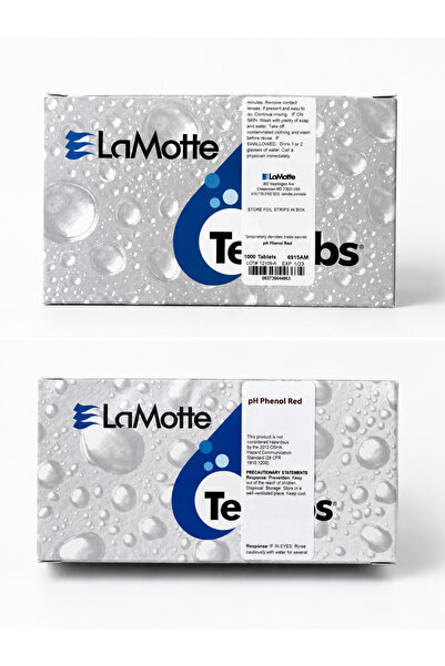 Lamotte PHENOL RED Görsel pH Ölçüm Tableti 1000’li