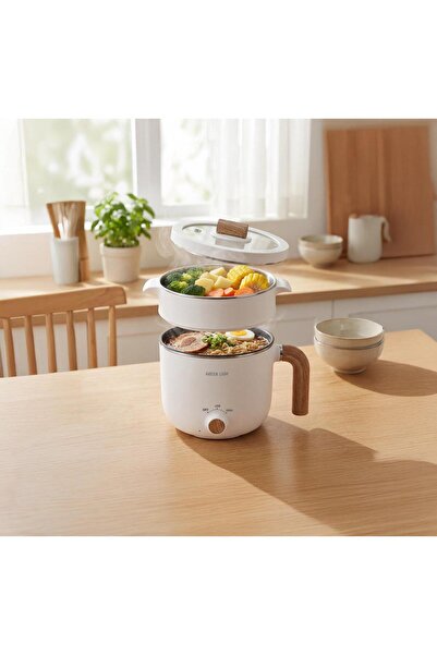 Green Lion 1.5L Quickpot Electric Cooker & Food Steamer | 600W 304 Stainless ...