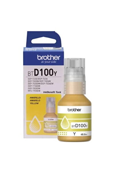 Brother Cerneală originală BTD100Y, 5000 de pagini, Galben