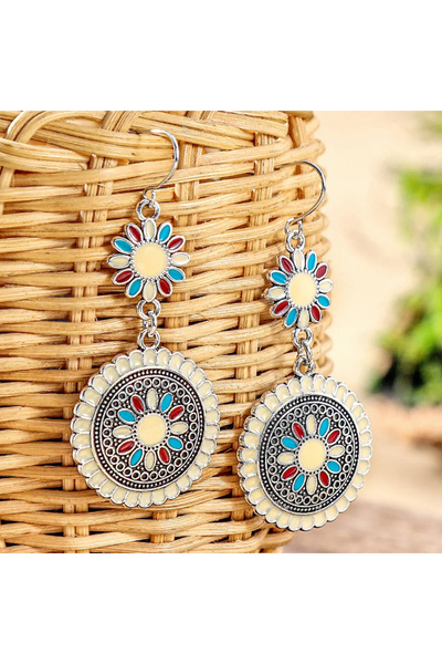 Cristina Serene Γυναικεία Κρεμαστά Σκουλαρίκια Boho