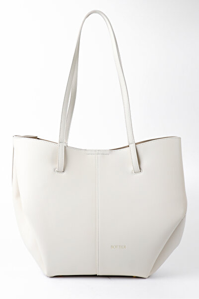 Tuna Bottier Beige Women's Shoulder Bag - Cnts5869