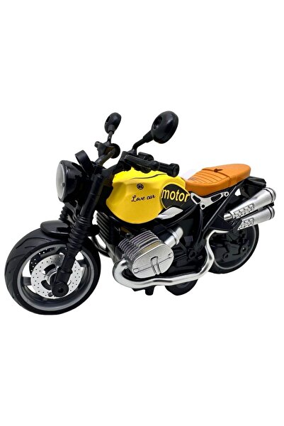 JPT Model de motocicletă sport din aliaj la scară 1:12 cu lumini