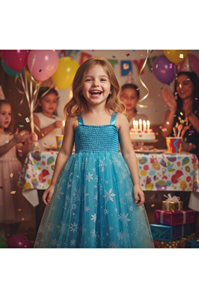 MİLAYS LİFE HOME COLLECTİON Girl's Colorful Tulle, Birthday and Party Costume...