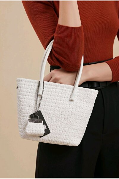 Monalisa Home Monallsa Home Ççs Women's White 18038 Shoulder Strap Bag