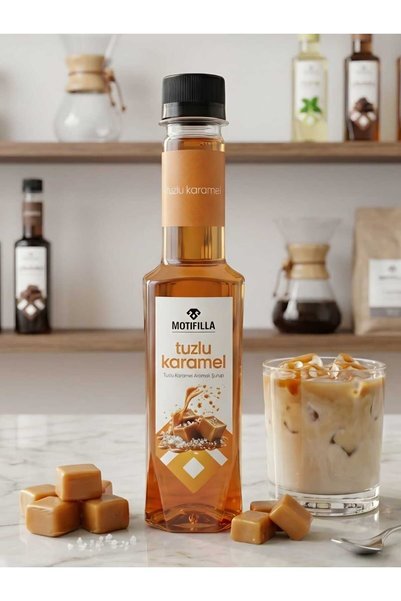 MOTİFİLLA TUZLU KARAMEL ŞURUP 250 ML. ( 350 GR.)