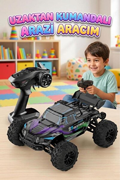 Tıfıl Toys Uzaktan Kumandalı 10 Fonksiyonlu Işıklı Şarjlı 1:16 Ölçekli 2.4G B...
