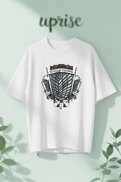 Vordevia Attack on Titan Scouting Legion Wings of Freedom Printed Cotton Over...