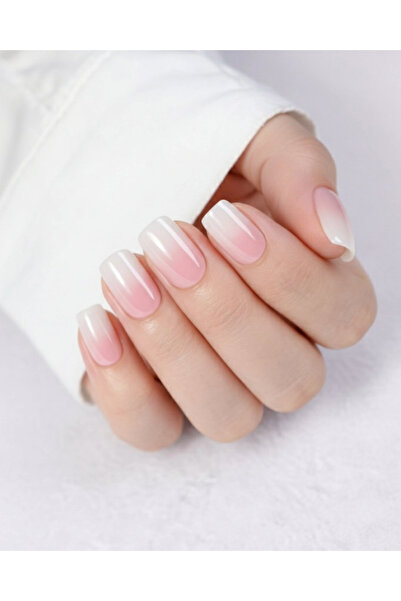 Snap Up Nails Milky Petals