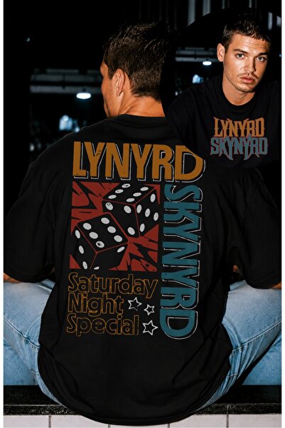 Fuddy Moda Unisex velika majica Lynyrd Skynyrd Saturday Night Special sa zadn...