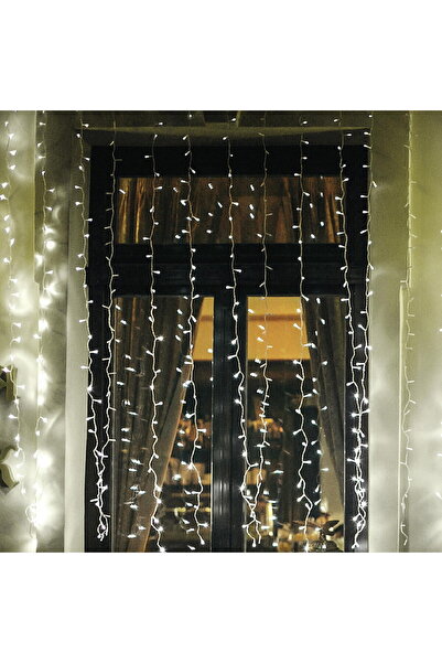Somogyi Perdea de lumini cu LED-uri, pt. exterior, 2m x 1m, 21 ghrlande, 210 ...