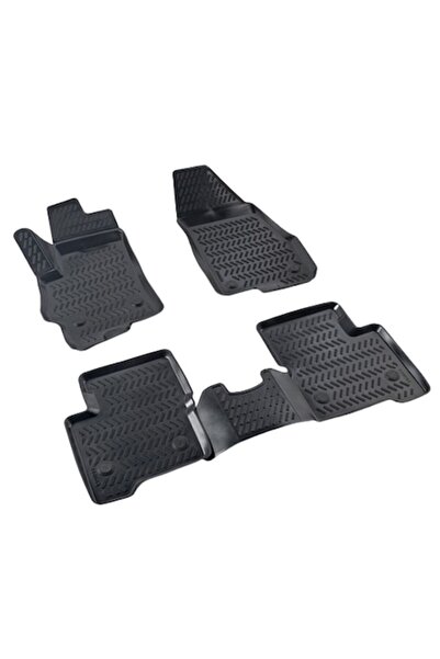 OEM Set de 4 covorașe de podea din cauciuc, tip tavă, compatibile cu SEAT TAR...