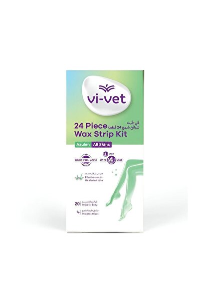 Vi-vet Veet Hair Removal Strips for All Skin Types - 24Strips