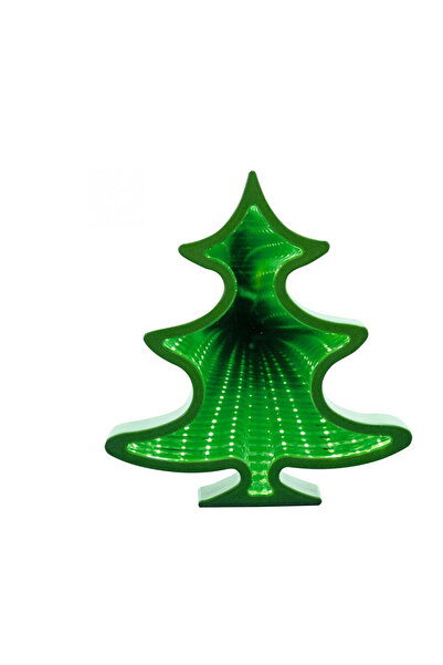 Somogyi Decor de masДѓ LED-uri, cu oglindДѓ, brad