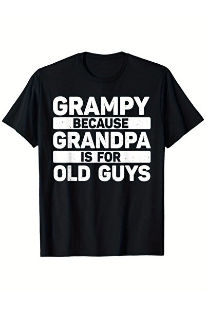 Chic Bloom Humorous Grandpa T-shirt
