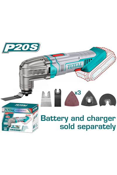 TOTAL - MULTIFUNCTIONAL TOOL - LI-ION - 20V