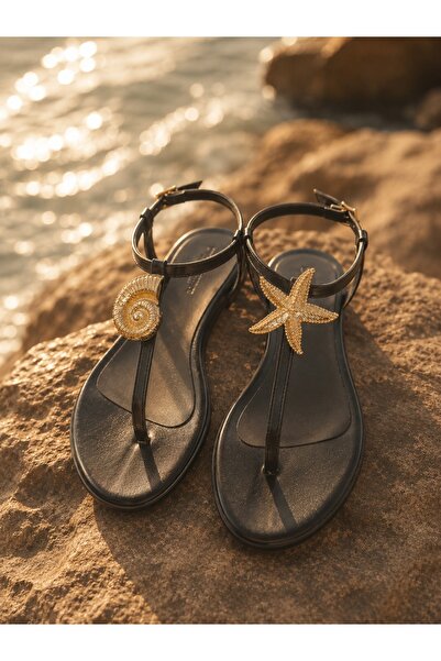 Giydim Gidiyor Black Carol Sandalet Siyah