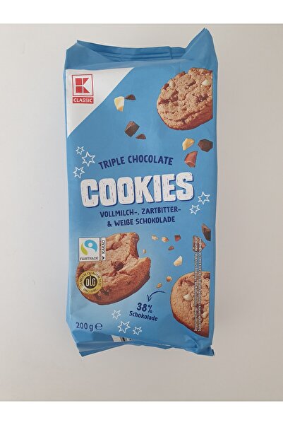 Kaufland Cookies whole milk dark chocolate 200g