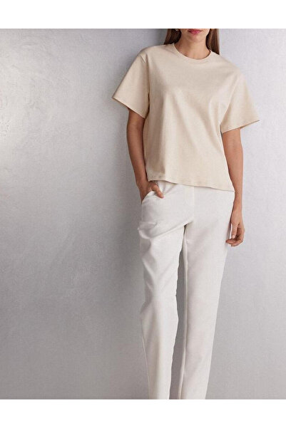 Evendi T-shirt, Cream