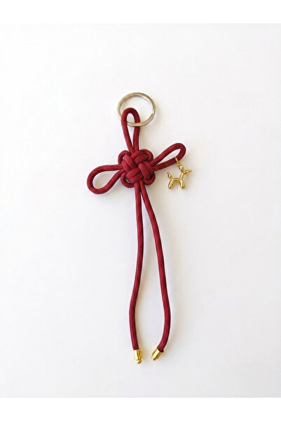 PARACORD Fiyonk Charm Boncuklu Anahtarlık