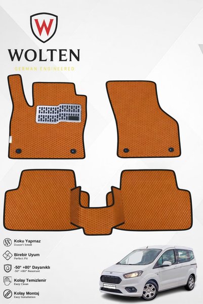 w wolten german engineered COURIER-FORD-(2013-2023) İÇİN EVA İÇ PASPAS TAKIMI...