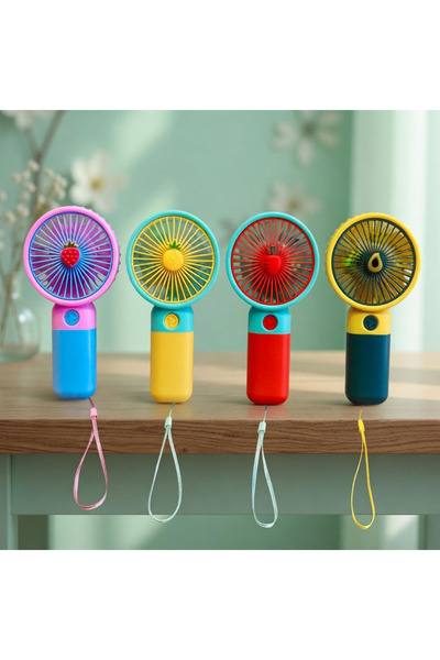 GLOW GIFTSS Sessiz Şarjlı El Fanı