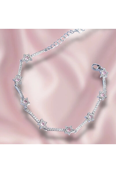Dem Accessory Pembe Gökyüzündeki Yıldız Bileklik