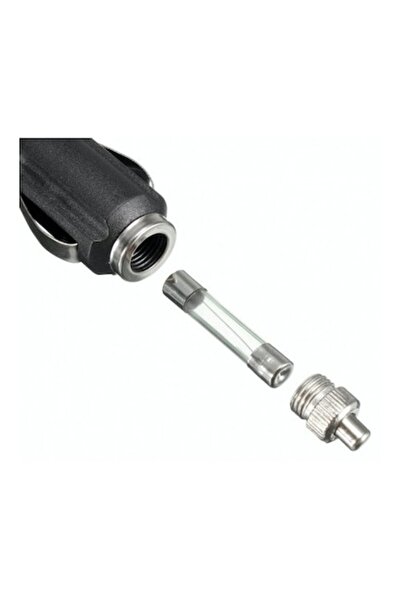 CAR Mufă brichetă auto 12/24V cu LED MSR-021 pentru posturi radio