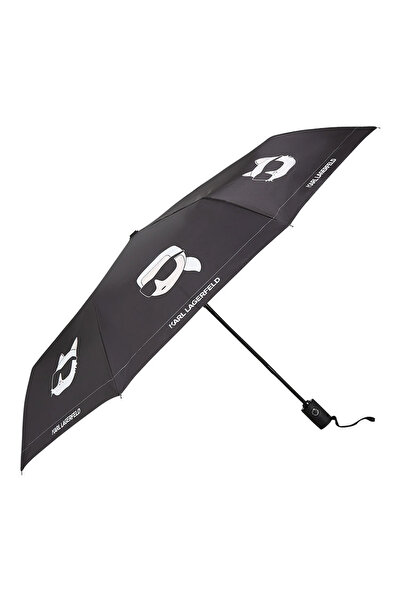 Karl Lagerfeld Ikon Ομπρέλα Μαύρη A4W50005-999 BLACK