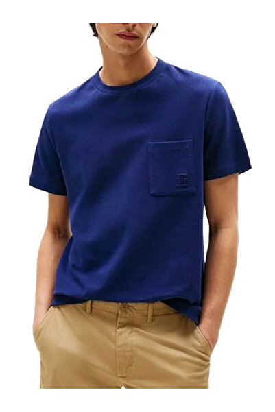 Tommy Hilfiger Ανδρικό T-shirt Μπλε MW0MW39365-C7G