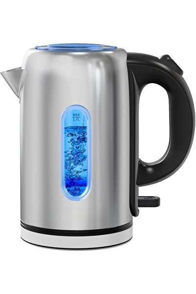 Arabest Stainless Steel Electric Kettle,1.7L Rapid Boiling,1800W,Auto Power-O...
