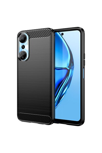 OEM Husă de protecție flexibilă din TPU cu aspect de carbon, neagră, pentru I...