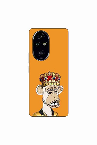 OEM Husa compatibila cu Honor 200 Pro Silicon Gel Tpu Model NFT Royal Ape