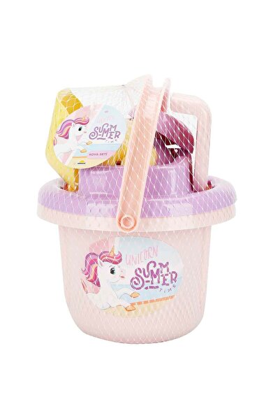 Sunman Set galetusa cu ustensile pentru plaja, Unicorn