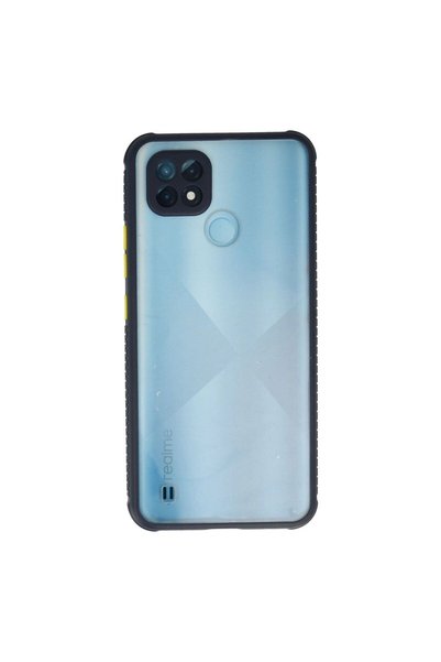 OEM Realme C21 Case Miami Transparent Silicone - Navy Blue