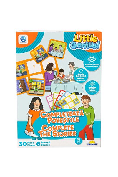 Smile Games Memory game, Complete the stories, Smile Games, 30 pieces