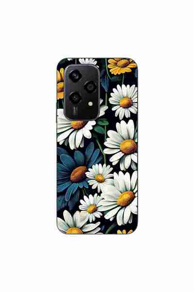 OEM Case compatible with Honor 200 Lite Silicone Gel Tpu Daisy Pattern