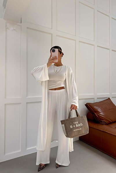 mylove Viscose Triple Set White