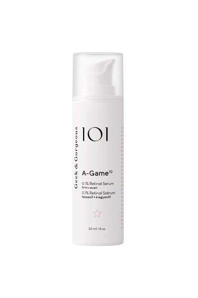 GEEK & GORGEOUS A-GAME 10 - Ser facial cu Retinol 0.1%