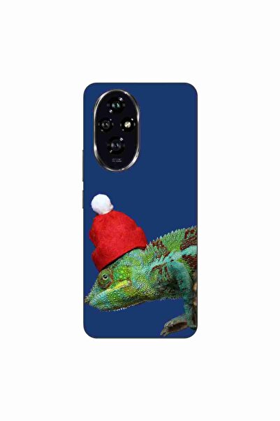 OEM Husa compatibila cu Honor 200 Silicon Gel Tpu Model Craciun Cameleon