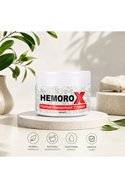 Hemorox Herbal Cream Bas.r ve Hem.rodinize Birebir Etkili Bitkisel İçerikli A...