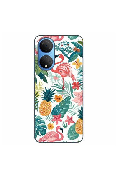 OEM Husa compatibila cu Honor X7 Silicon Gel Tpu Model Tropical Pattern
