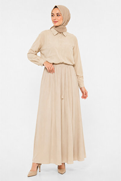 RAFF MAĞAZA Tassel Detailed Long Skirt