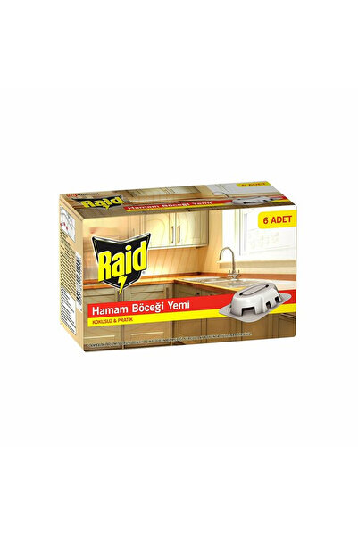 Go İthalat Hamam Böceği Yemi 6'lı Yem İstasyonu Böcek İlacı Kokusuz Mutfak Ba...